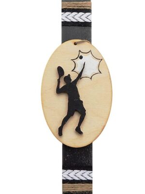 Τένις Ανάγλυφο Ξύλινο Διακοσμητικό