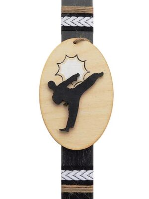 Καράτε Ανάγλυφο Ξύλινο Διακοσμητικό