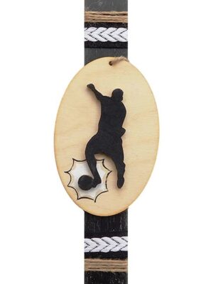 Ποδόσφαιρο Ανάγλυφο Ξύλινο Διακοσμητικό