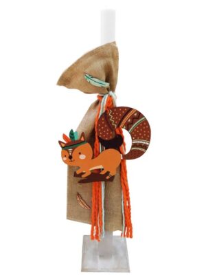 DSCN6958 Λαμπάδα Βάπτισης Ζωάκια Του Δάσους