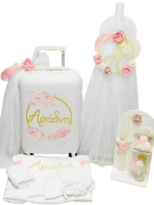 DSCN9695 Σετ Βάπτισης Πλεξιγκλάς Μονόγραμμα