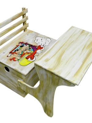 Παγκάκι - Θρανίο Flintstones