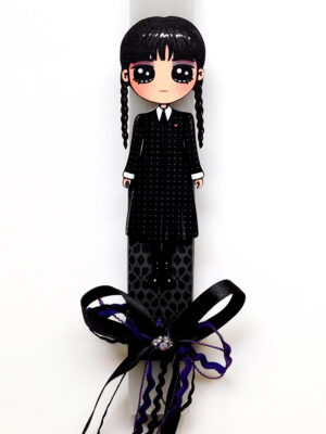 DSCN3620 Wednesday Addams Ξύλινο Διακοσμητικό