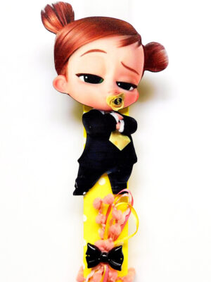 Boss Baby Ξύλινο Μαγνητάκι