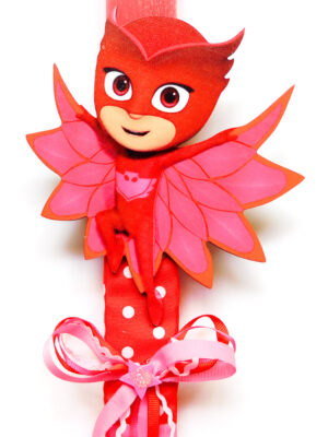 Owlette PJ Masks Ξύλινο Μαγνητάκι