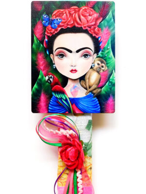 Frida Kahlo Ξύλινο Μαγνητάκι