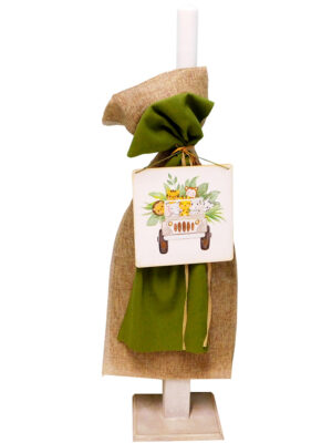 DSCN3431 Λαμπάδα Βάπτισης Ζωάκια Του Δάσους