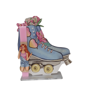 Χειροποίητη Στατική Λαμπάδα Skates