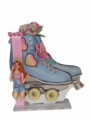 Χειροποίητη Στατική Λαμπάδα Skates