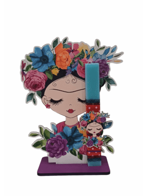 Χειροποίητη Στατική Λαμπάδα Φρίντα