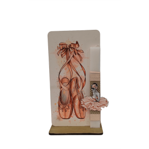 Χειροποίητη Στατική Λαμπάδα Πουεντ