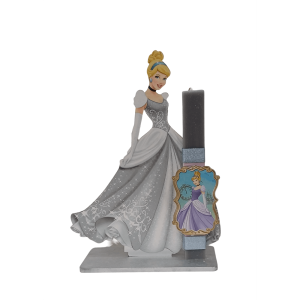 Χειροποίητη Στατική Λαμπάδα Σταχτοπούτα