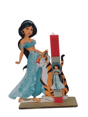 Χειροποίητη Στατική Λαμπάδα Jasmine