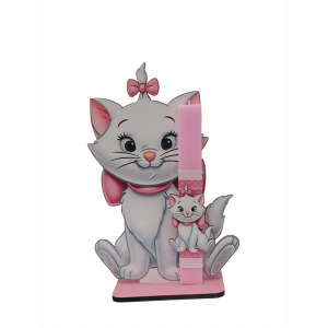 Χειροποίητη Στατική Λαμπάδα Marie