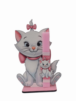 Χειροποίητη Στατική Λαμπάδα Marie