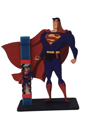 Χειροποίητη Στατική Λαμπάδα Superman