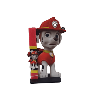 Χειροποίητη Στατική Λαμπάδα Paw Patrol