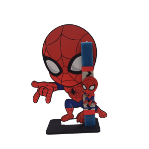 Χειροποίητη Στατική Λαμπάδα Spiderman