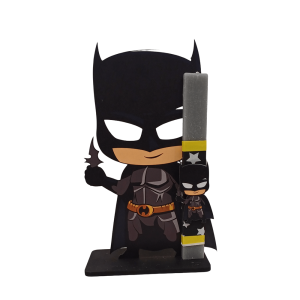 Χειροποίητη Στατική Λαμπάδα Batman