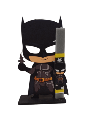 Χειροποίητη Στατική Λαμπάδα Batman