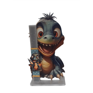 Χειροποίητη Στατική Λαμπάδα δεινόσαυρος