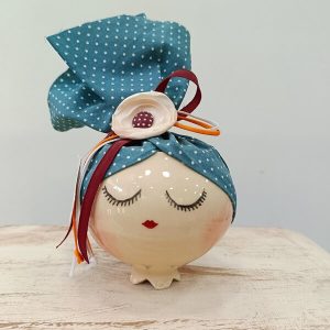 Χειροποίητο γούρι "ΡΟΔΙ-ΚΟΥΚΛΑ"