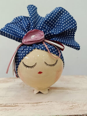 Χειροποίητο γούρι "ΡΟΔΙ-ΚΟΥΚΛΑ"