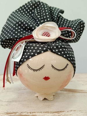 Χειροποίητο γούρι "ΡΟΔΙ-ΚΟΥΚΛΑ"