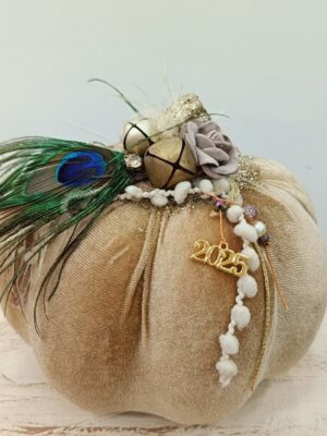 Χειροποίητο επιτραπέζιο γούρι κολοκύθα γίγας