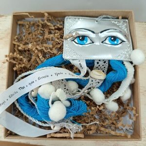 Χειροποίητο γούρι κρεμαστό μάτι