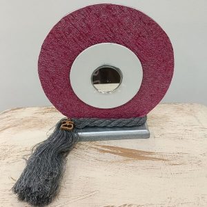 Χειροποίητο γούρι ξύλινο μάτι