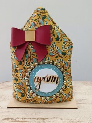 Χειροποίητο επιτραπέζιο γούρι "Σπίτι"