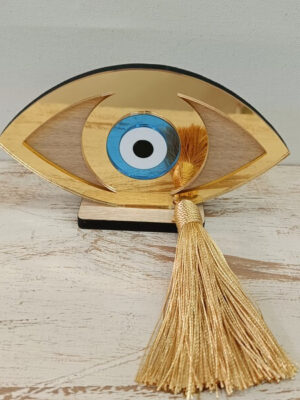 Χειροποίητο επιτραπέζιο γούρι "Μάτι"