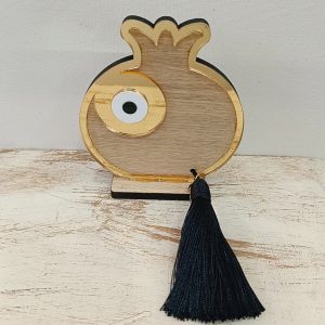 Χειροποίητο επιτραπέζιο γούρι "Ρόδι"