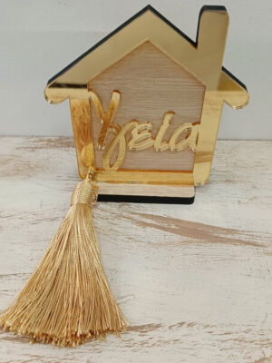 Χειροποίητο επιτραπέζιο γούρι "Σπίτι"