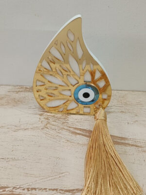 Χειροποίητο επιτραπέζιο γούρι πλεξιγκλάς "Σταγόνα"