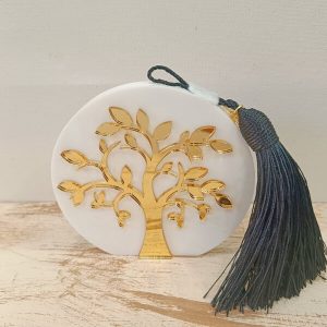 Χειροποίητο γούρι πλεξιγκλάς "Δέντρο της ζωής"