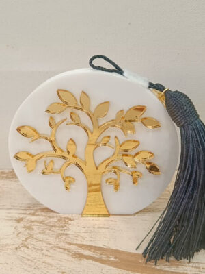 Χειροποίητο γούρι πλεξιγκλάς "Δέντρο της ζωής"