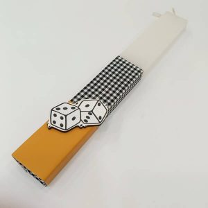 Λαμπάδα Με Ξύλινη Μινιατούρα "ΖΑΡΙΑ"