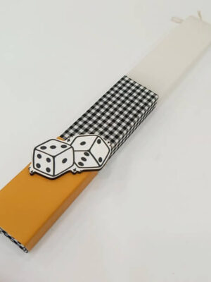 Λαμπάδα Με Ξύλινη Μινιατούρα "ΖΑΡΙΑ"