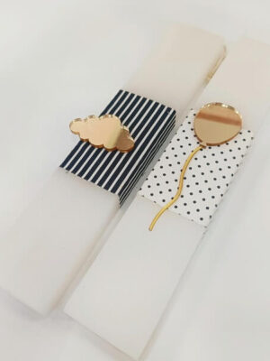 Λαμπάδες Για Ζευγάρι Μπαλόνι-Σύννεφο