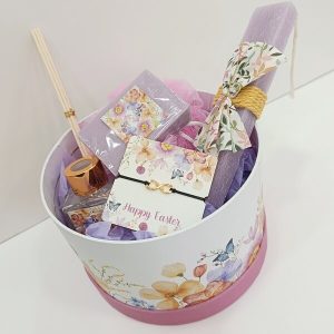 Πασχαλινό Σετ Δώρου Με Λαμπάδα Σε Κουτί