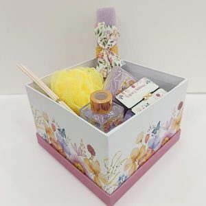 Πασχαλινό Σετ Δώρου Με Λαμπάδα Σε Κουτί