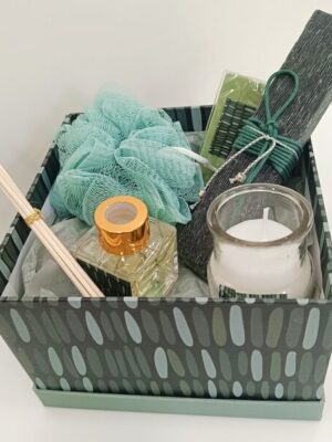 Πασχαλινό Σετ Δώρου Με Λαμπάδα Σε Κουτί