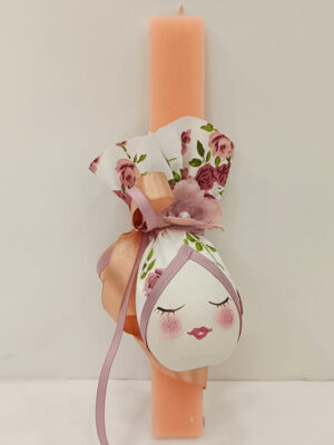 Λαμπάδα Με Διακοσμητικό Αυγό