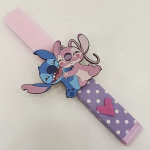 Λαμπάδα Με Φιγούρες "STITCH & ANGEL"