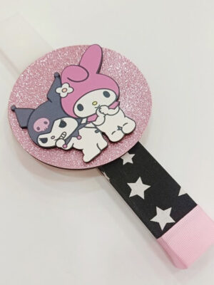 Λαμπάδα Με Διακοσμητικές Φιγούρες "KUROMI"