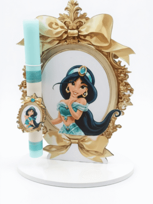 Πασχαλινή Λαμπάδα  Jasmin με διακοσμητικό σταντ