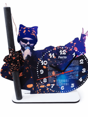 file_0000000003a4720a8fbf858e70ef356e Πασχαλινή Λαμπάδα Ακύλας με Επιτραπέζιο Ρολόι & Στίχο Τραγουδιού