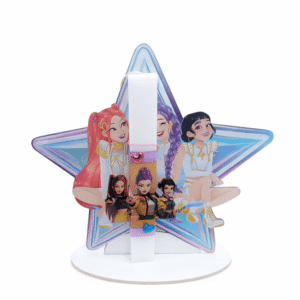 Πασχαλινή Λαμπάδα  K-Pop Demon Hunters με διακοσμητικό σταντ